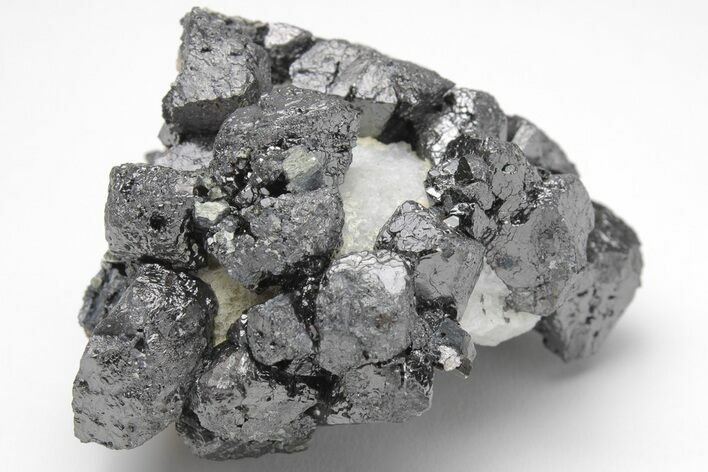 Octahedral Magnetite Crystal Cluster - Russia #209406